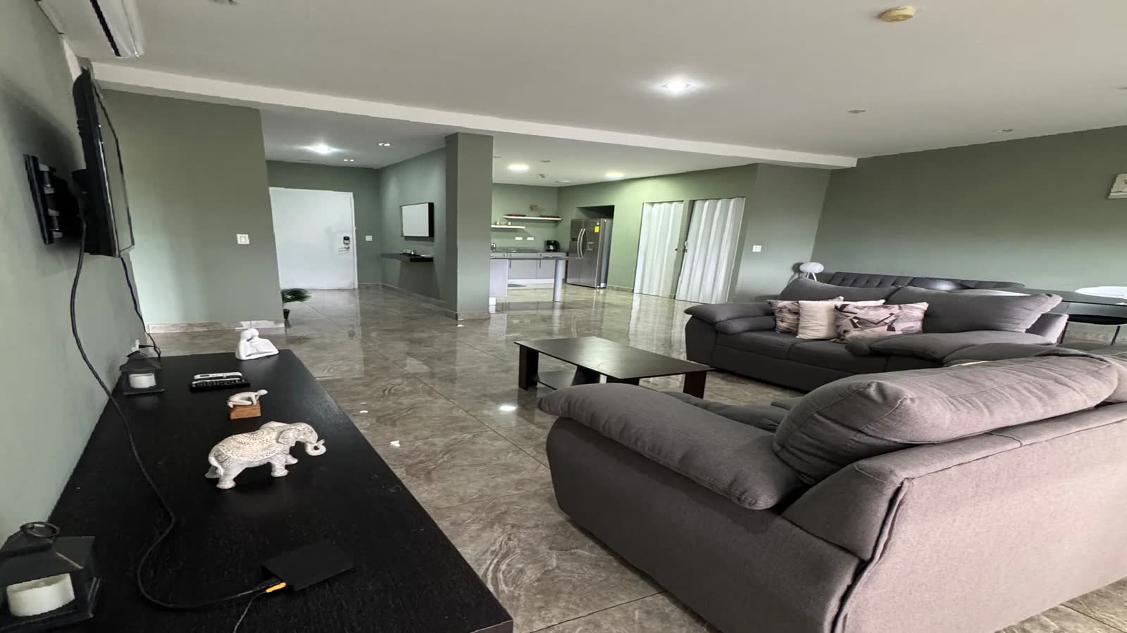 Living room as photographed, with the original furniture